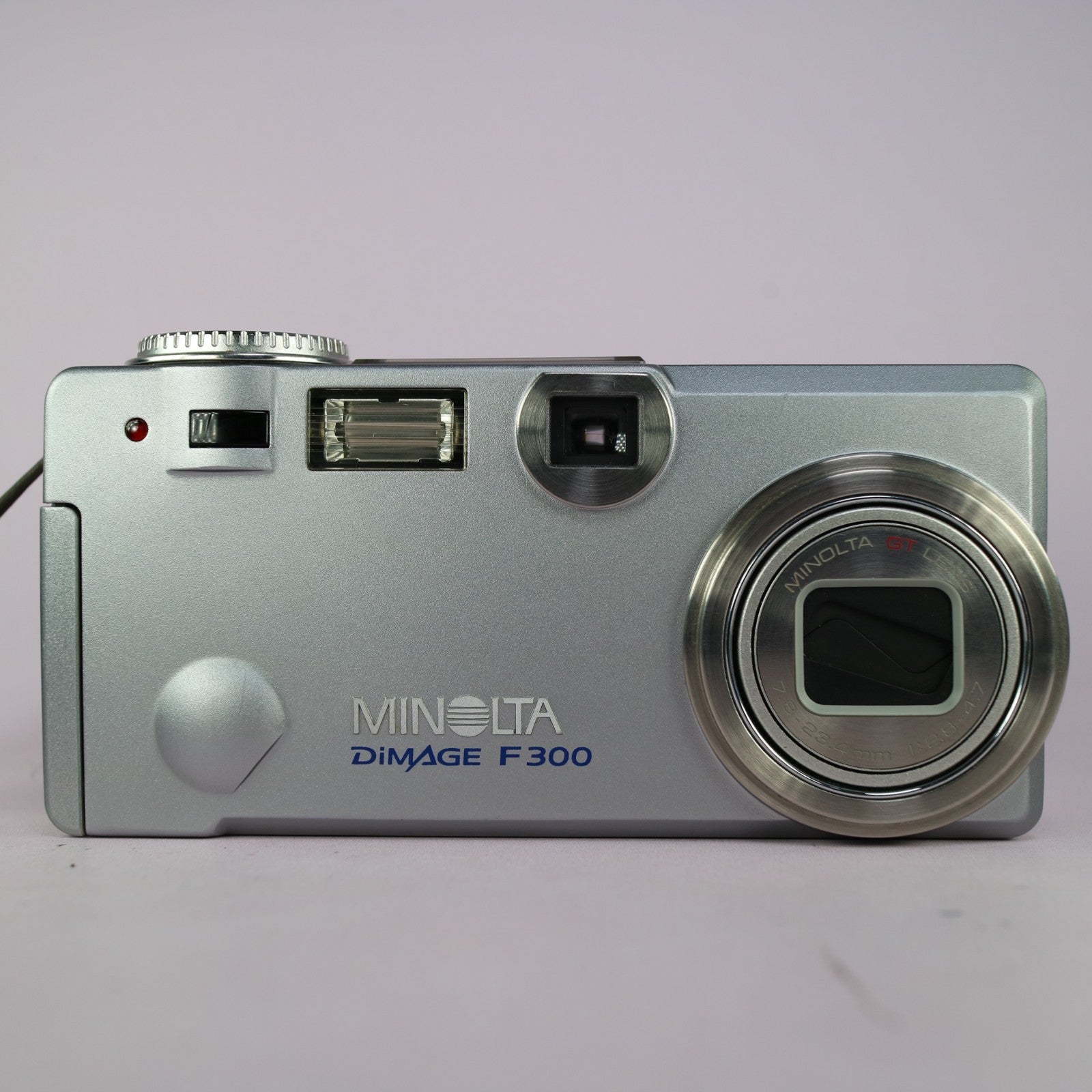 Minolta Dimage F300 5.0MP Compact Digital Camera Silver Tested