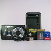 Kodak Digital Camera EasyShare M575 14.0MP Black Tested Full Working Set