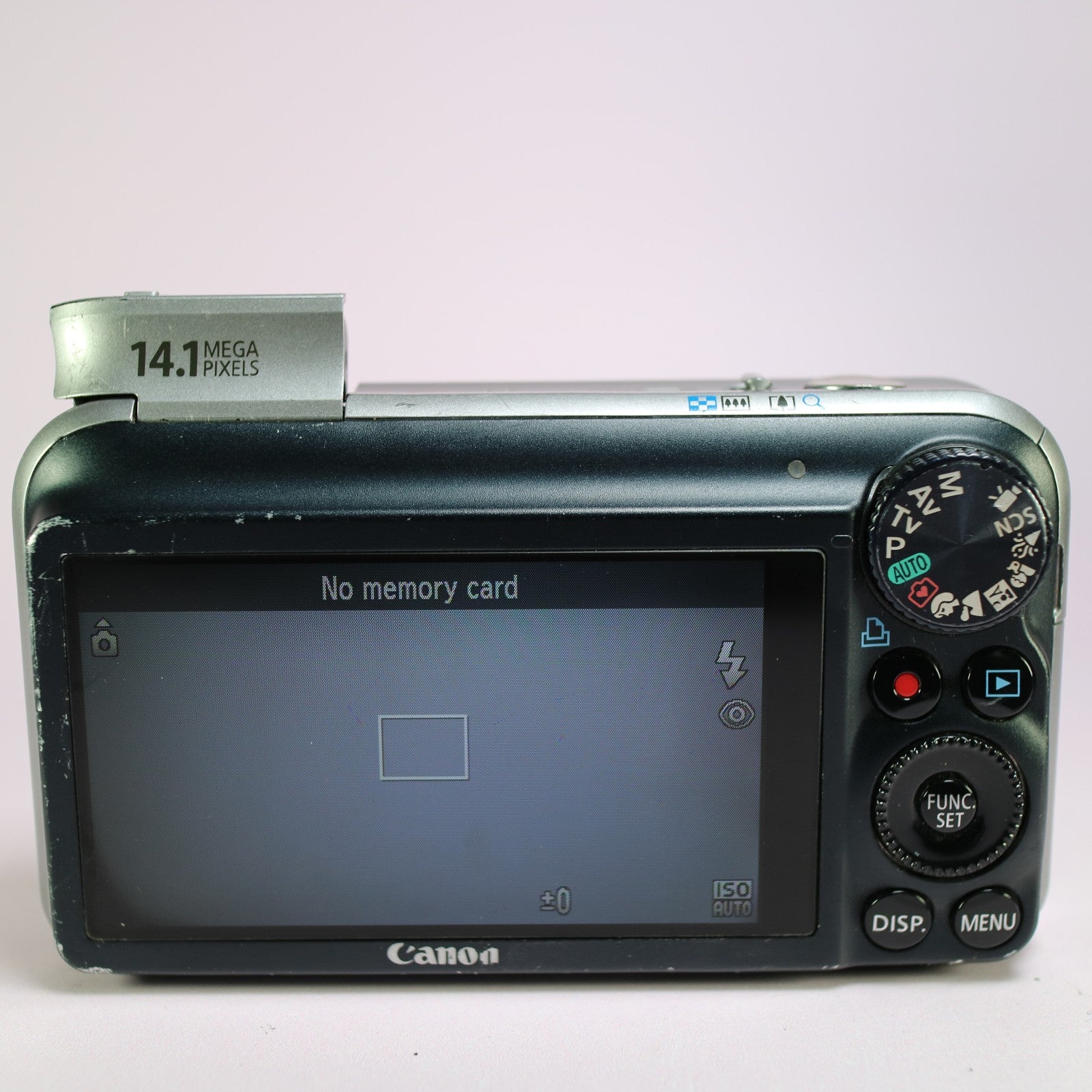 Canon Digital Camera PowerShot SX210 IS 14.1MP Black Tested Full Working Set