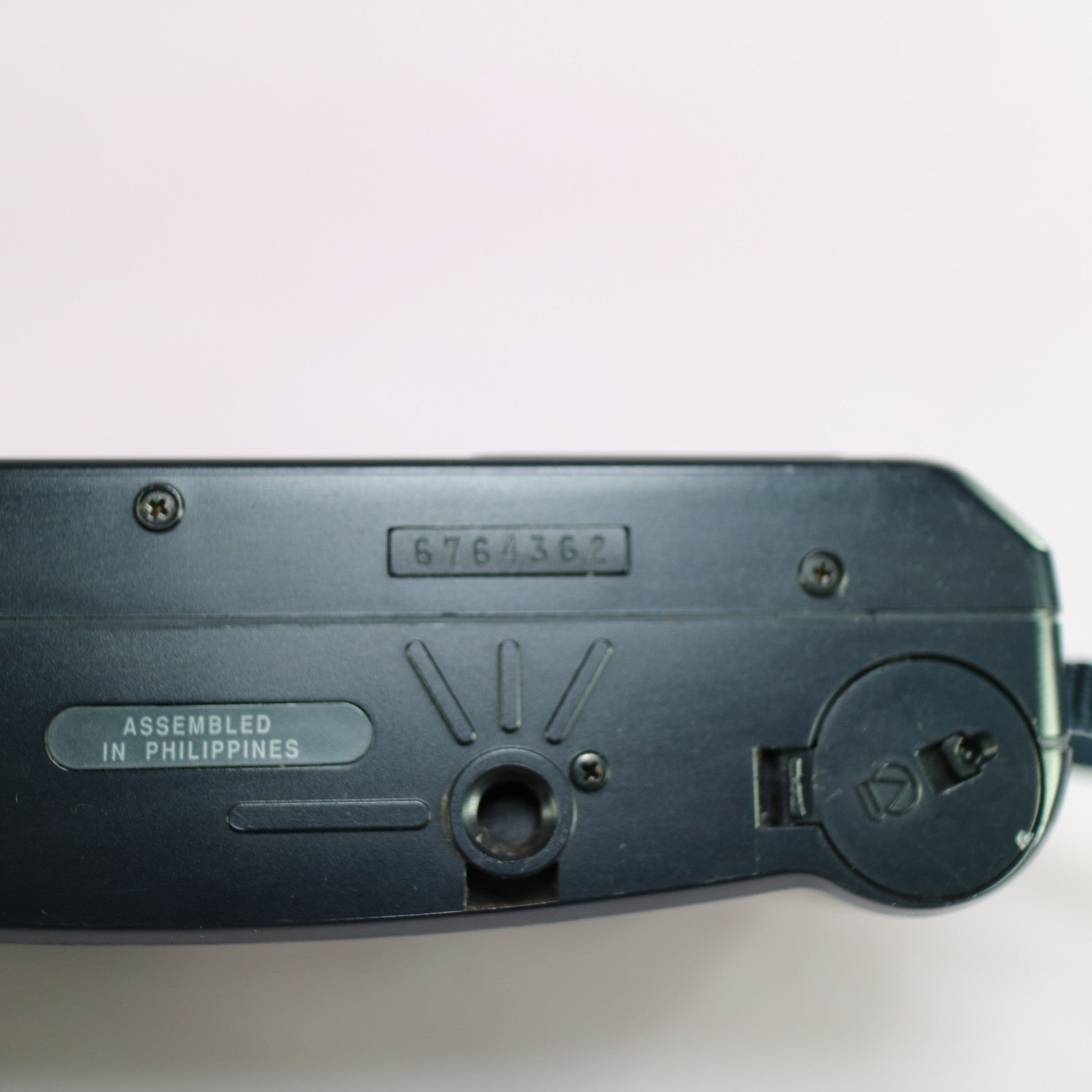 Pentax Espio Jr. 35mm Film Point and Shoot Camera Black Tested