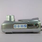 Olympus Digital Camera Camedia C-460 Zoom Del Sol 4.0MP Silver Tested