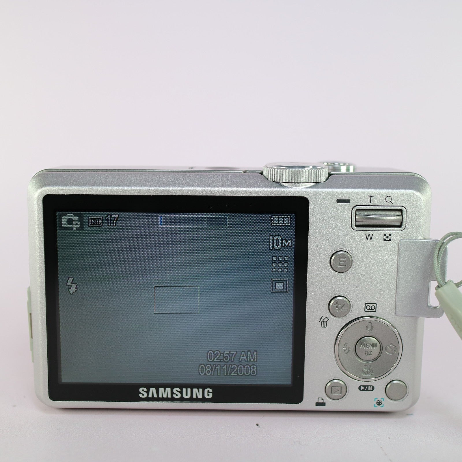 Samsung Digital Camera S1050 10.2MP Silver Tested