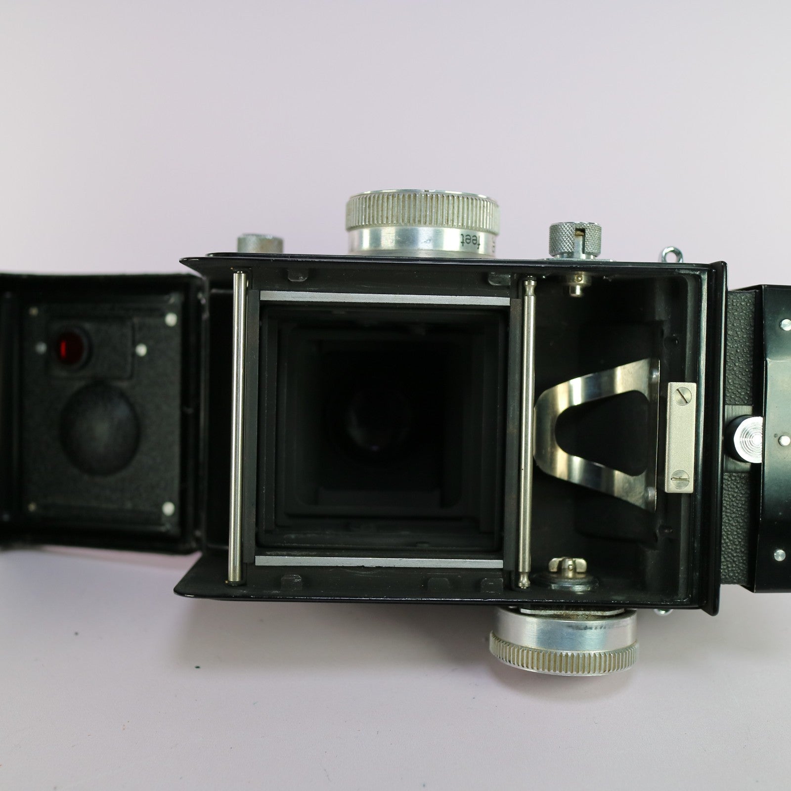 Zeiss Ikon Ikoflex 1C Medium Format Twin Lens Reflex TLR Camera Black Tested
