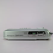 Pentax Underwater Digital Camera Optio W10 6.0MP Silver Tested Full Working Set