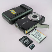 Fujifilm Digital Camera FinePix J28 10.2MP Black Tested Full Working Set