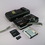 Fujifilm Digital Camera FinePix JX200 12.0MP Black Tested Full Working Set
