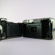 Minolta Riva Zoom 115 35mm Film Point and Shoot Camera Silver Tested