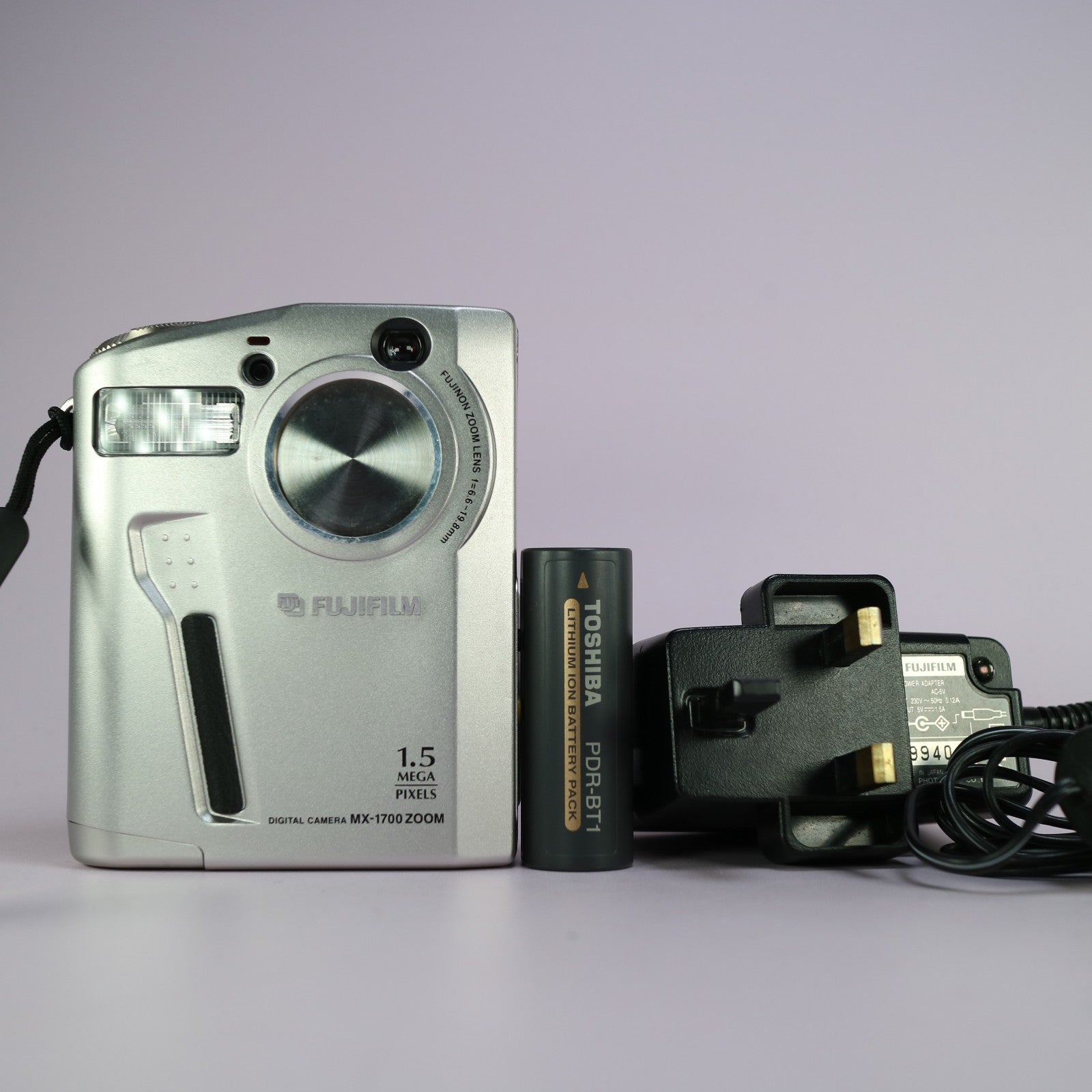 Fujifilm MX-1700 1.5MP Compact Digital Camera Silver Tested