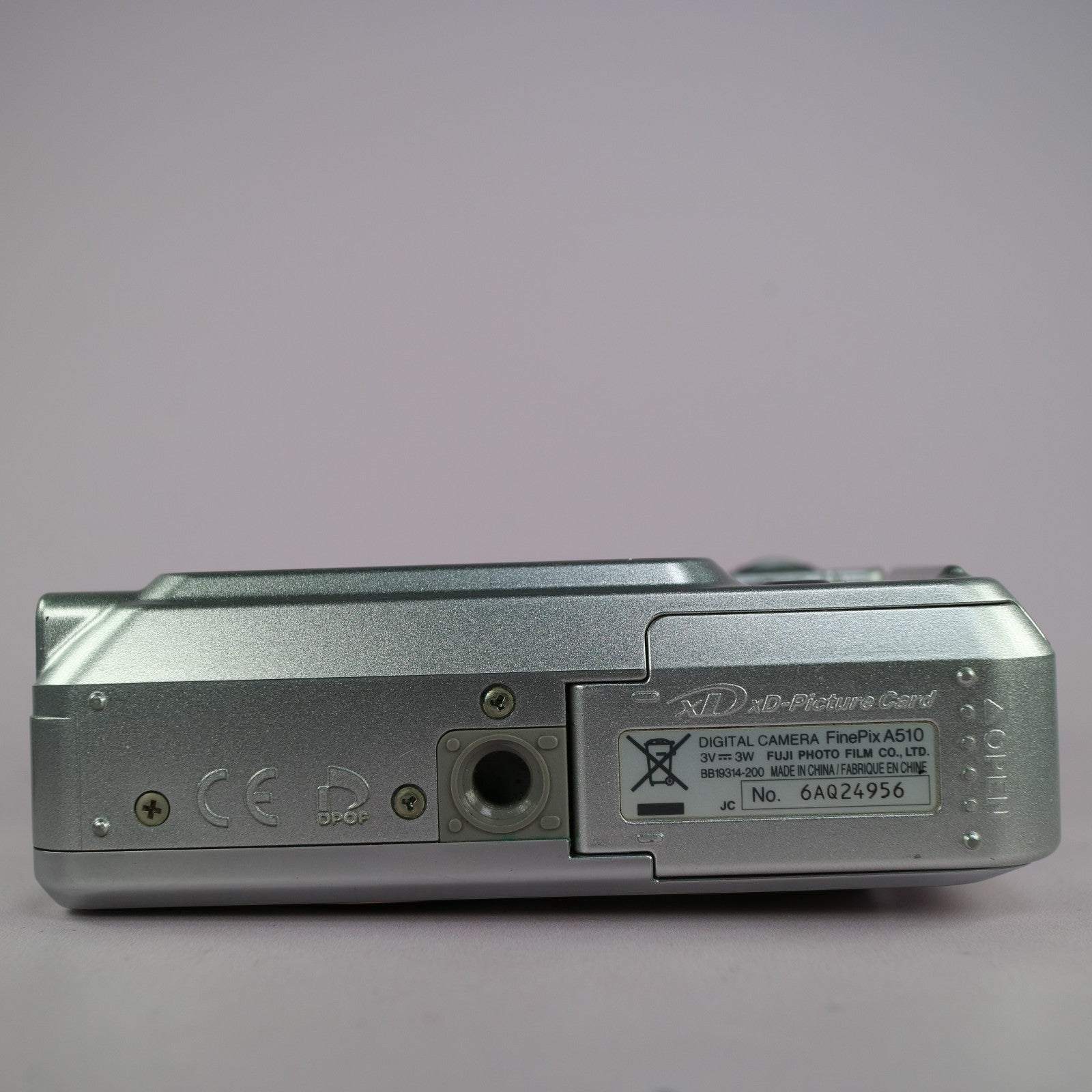 Fujifilm Digital Camera FinePix A510 5.1MP Silver Tested