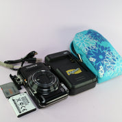 Fujifilm Digital Camera FinePix T200 14.0MP Black Tested Full Working Set