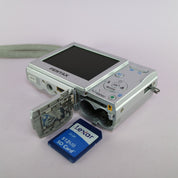 Pentax Digital Camera Optio M10 6.0MP Silver Tested