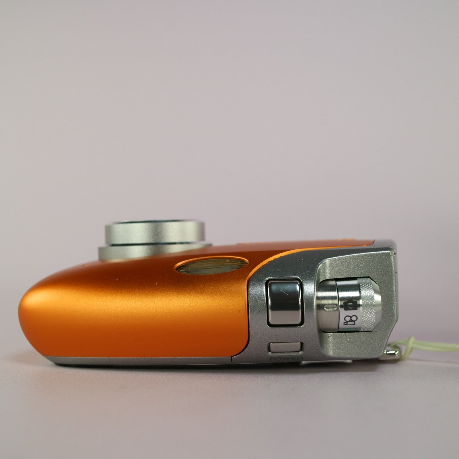 Olympus Digital Camera Mju Mini 4.0MP Orange Tested Full Set