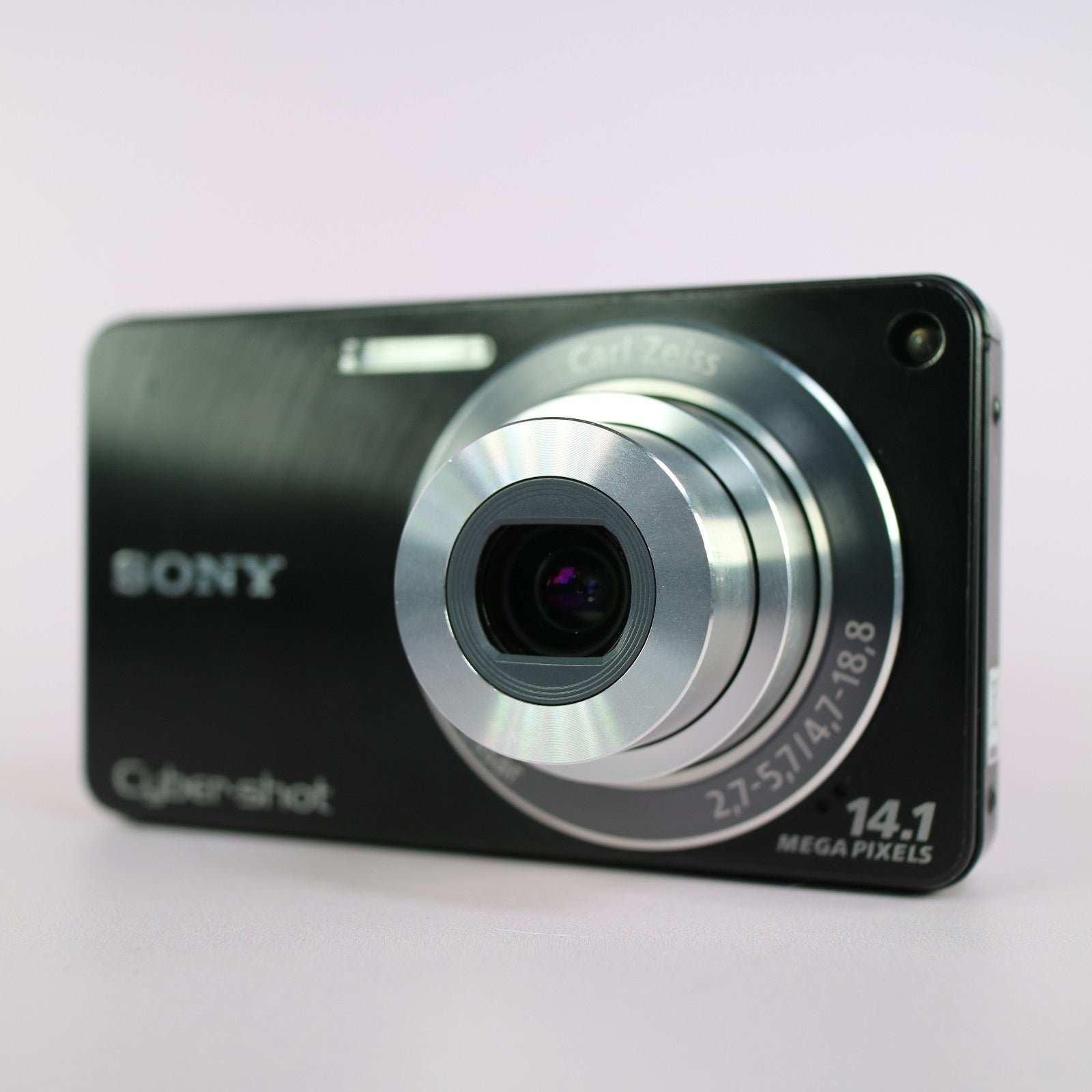 Sony Digital Camera Cybershot DSC-W350 14.1MP Black Tested Full Working Set