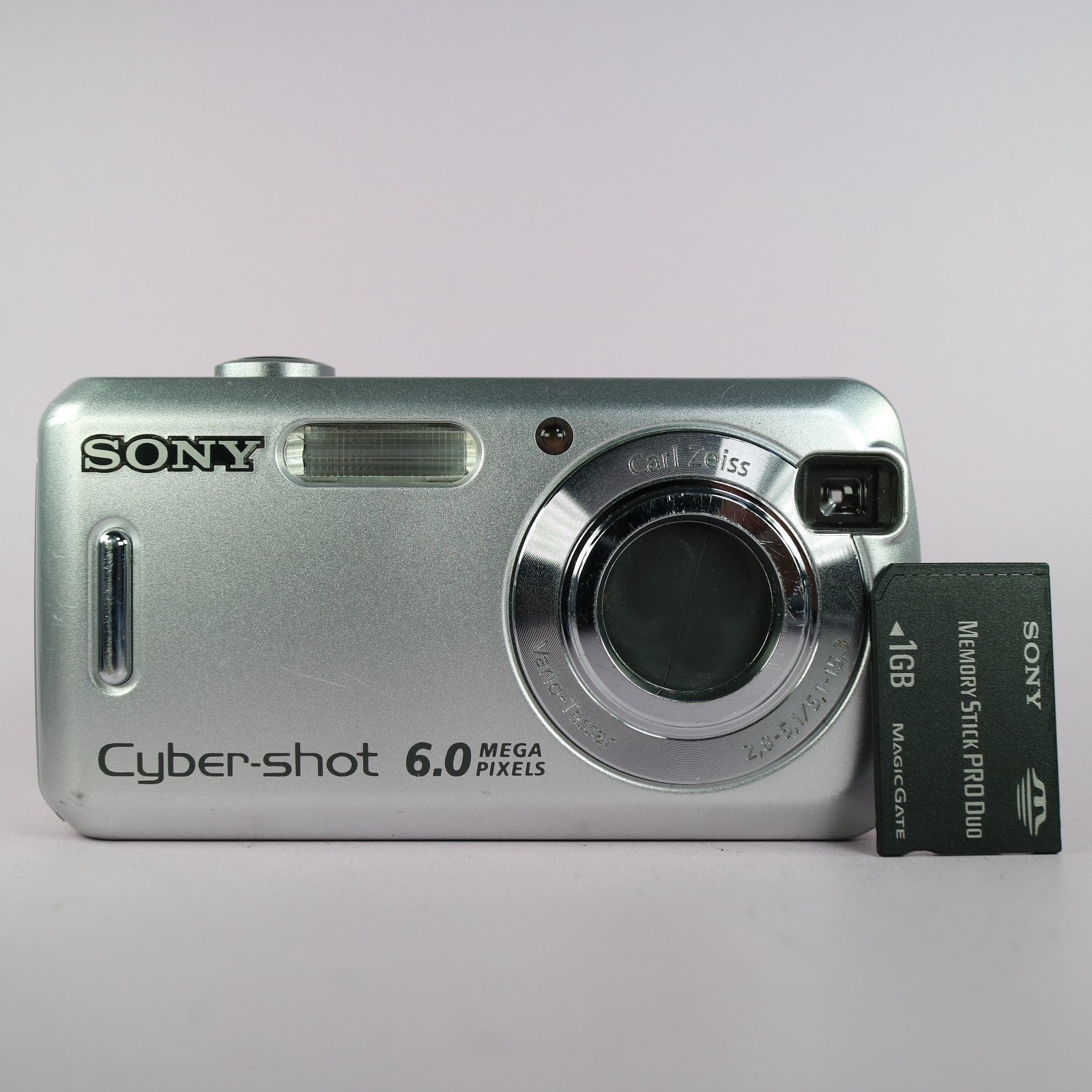 Sony Digital Camera Cybershot DSC-S600 6.0MP Silver Tested