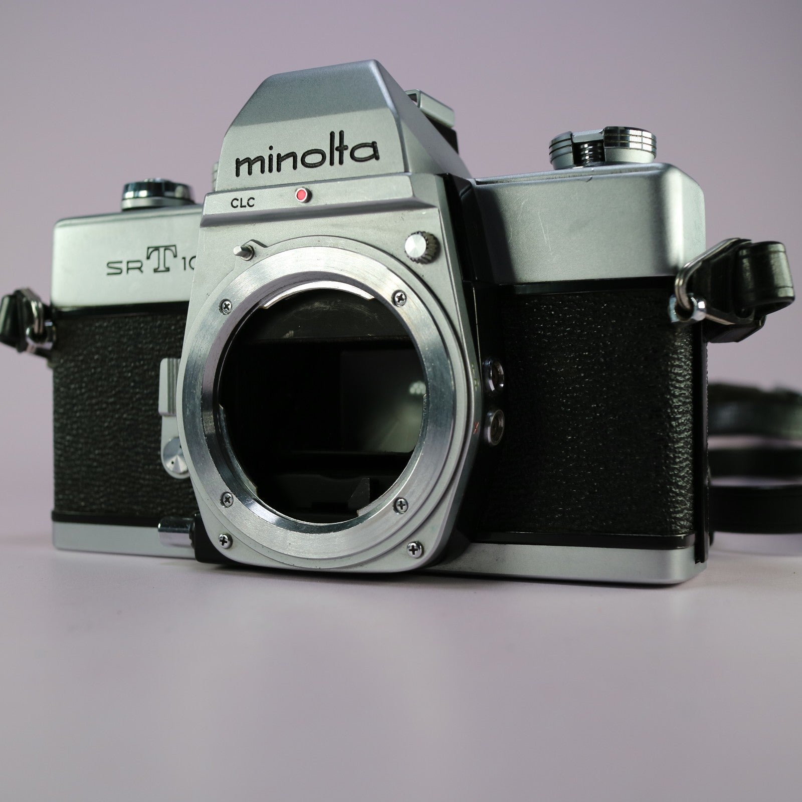 Minolta SRT101 35mm Film SLR Camera Silver W/ W.Rokkor-HG 35mm f/2.8 Lens Tested