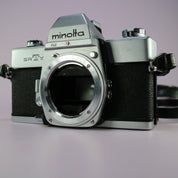 Minolta SRT101 35mm Film SLR Camera Silver W/ W.Rokkor-HG 35mm f/2.8 Lens Tested
