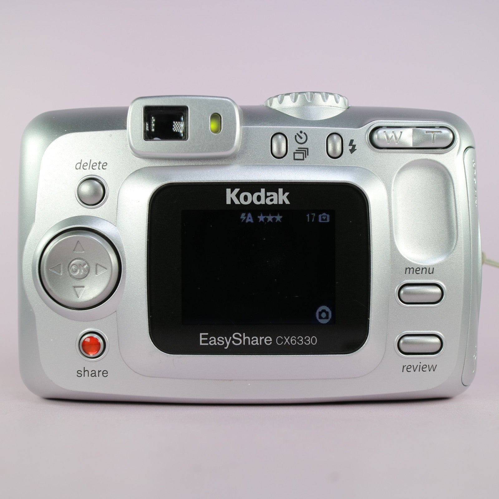 Kodak Digital Camera EasyShare CX6330 3.1MP Silver Tested