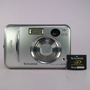 Fujifilm Digital Camera FinePix A350 5.2MP Silver Tested With xD Card