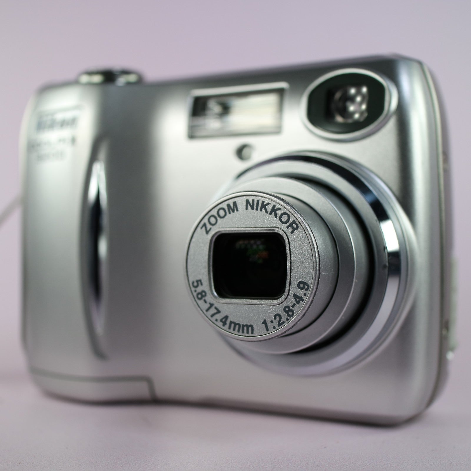 Nikon Digital Camera Coolpix 3200 3.2MP Silver Tested