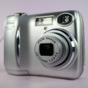 Nikon Digital Camera Coolpix 3200 3.2MP Silver Tested