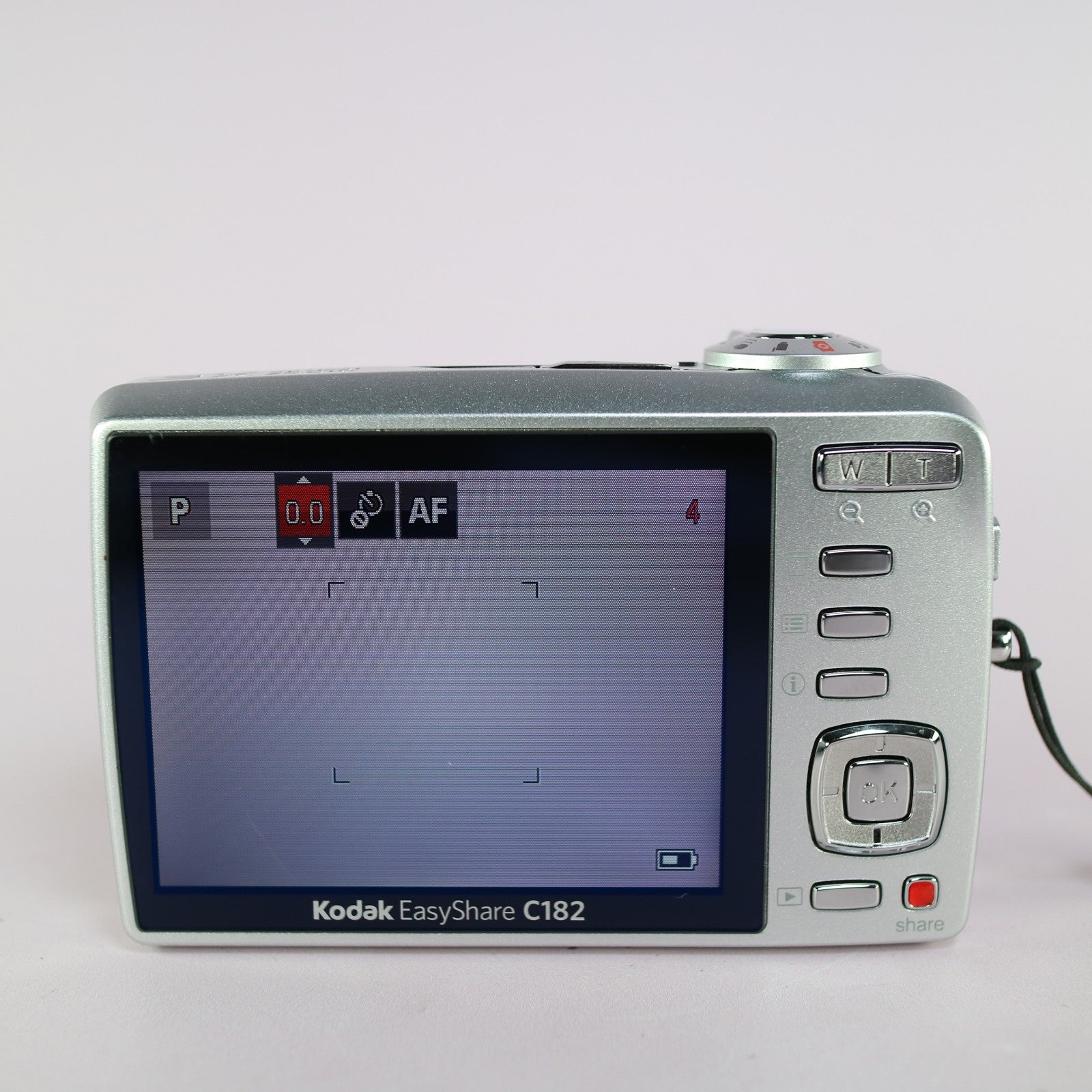 Kodak Digital Camera EasyShare C182 12.0MP Silver Tested