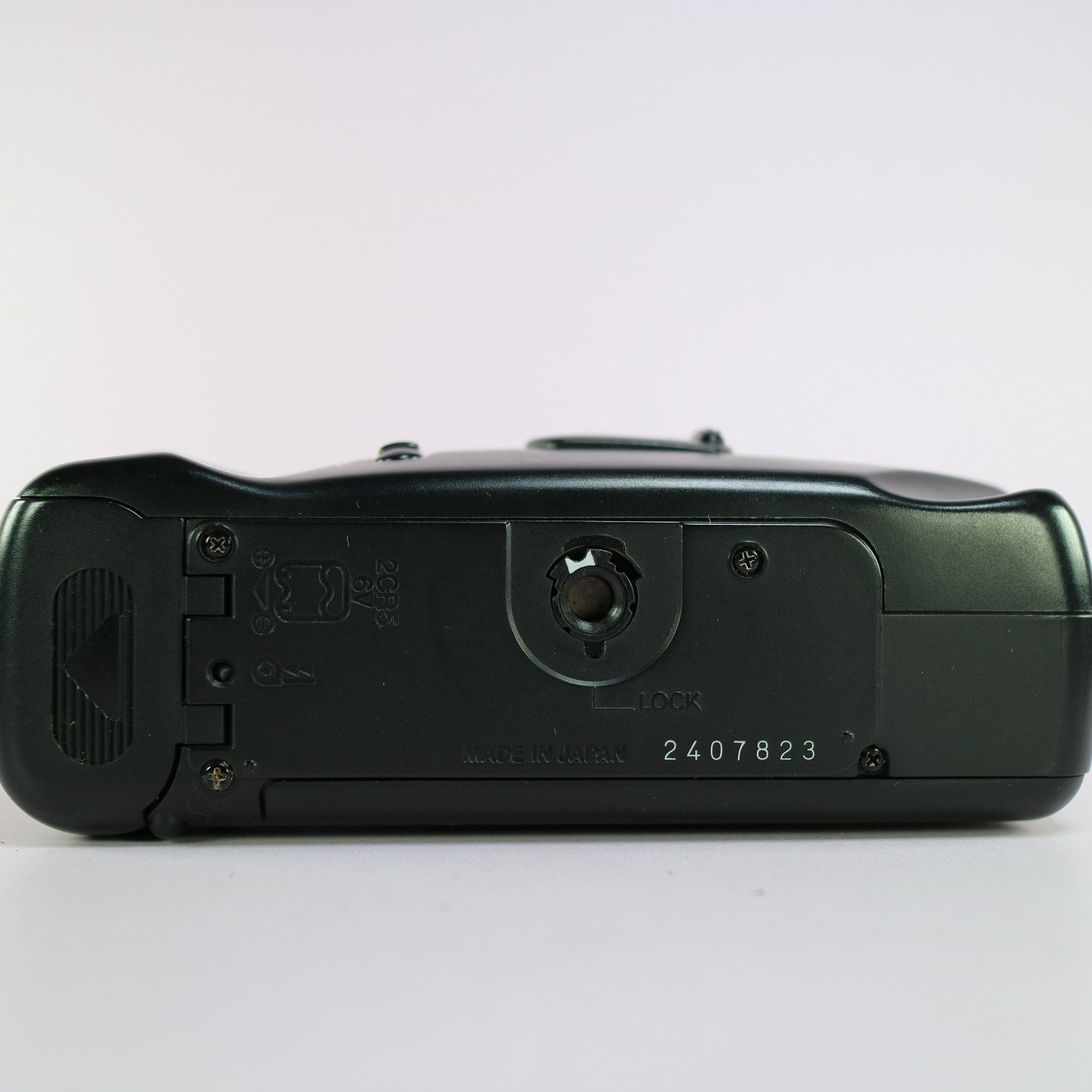 Konica Kanpai 35mm Sound Acitvated Film Point and Shoot Camera Black Tested