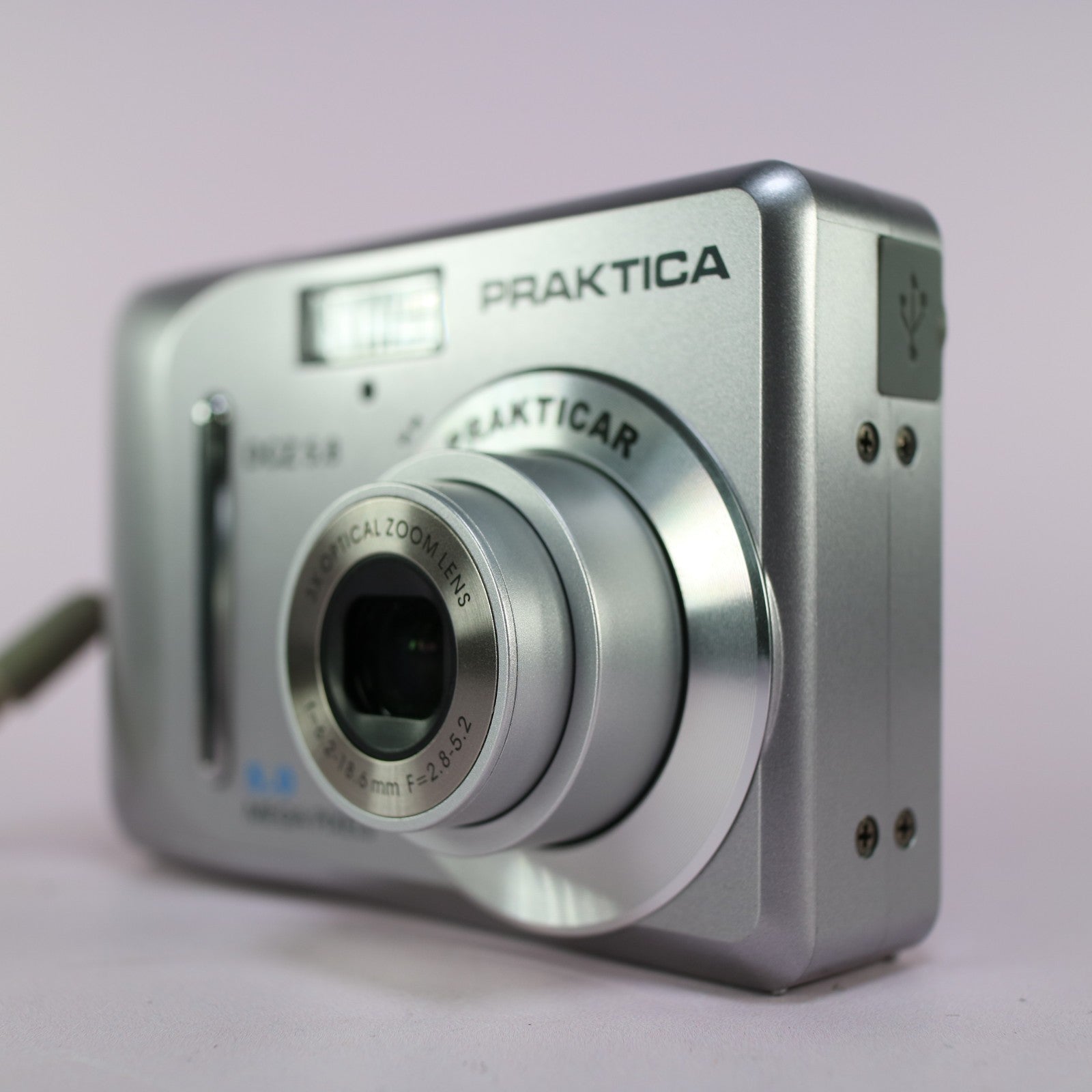 Praktica Digital Camera DCZ 5.8 5.0MP Silver Tested