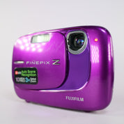 Fujifilm Digital Camera FinePix Z35 10.0MP Purple Tested Full Working Set