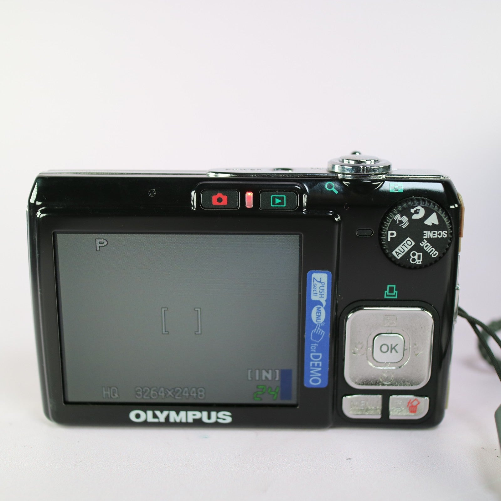 Olympus Digital Camera X-820 8.0MP Black Tested Full Set