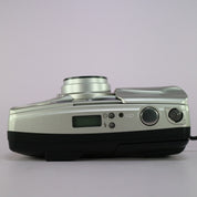 Olympus Superzoom 76G 35mm Film Point and Shoot Camera Silver Tested