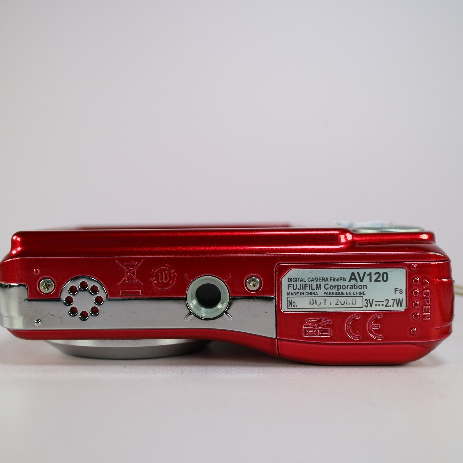 Fujiflm Digital Camera FinePix AV120 12.0MP Red Tested