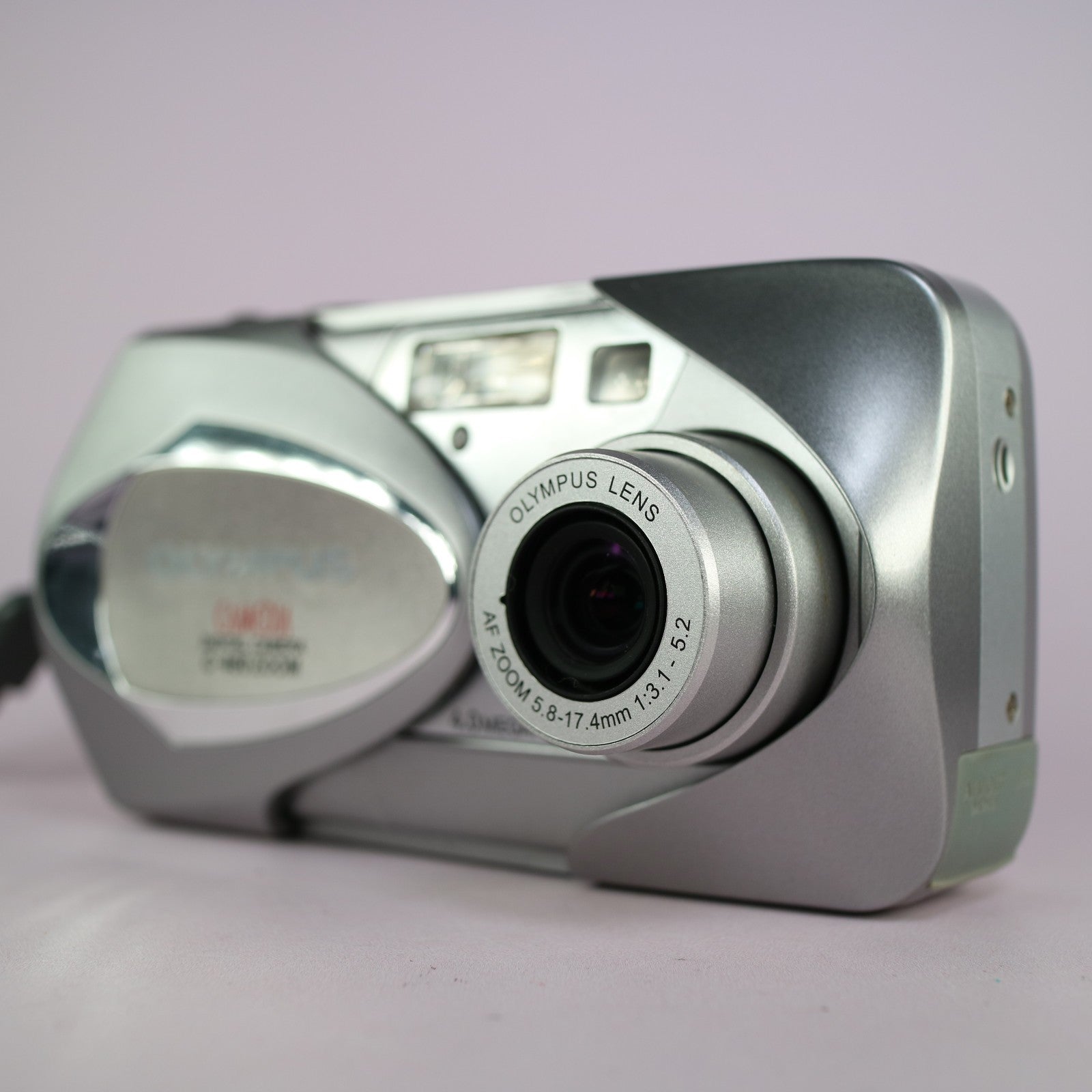 Olympus Digital Camera Camedia C-460 Zoom 4.0MP Silver Tested With xD Card