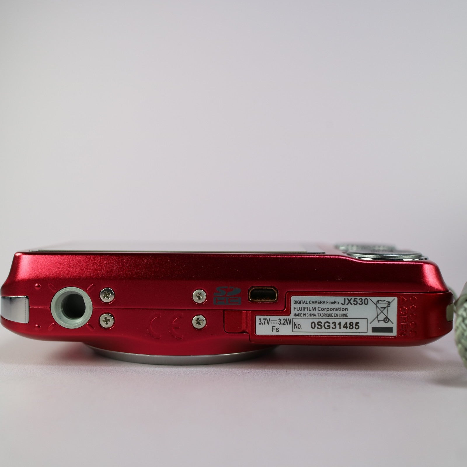 Fujifilm Digital Camera FinePix JX530 14.0MP Red Tested Full Working Set