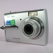Olympus FE-130 5.1MP Compact Digital Camera Silver Tested