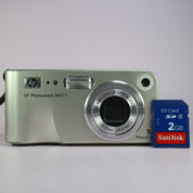 HP Digital Camera Photosmart M517 5.2MP Silver Tested