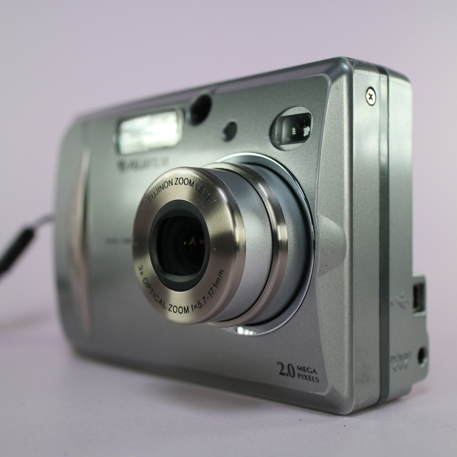 Fujifilm FinePix A203 2.0MP Compact Digital Camera Silver Tested
