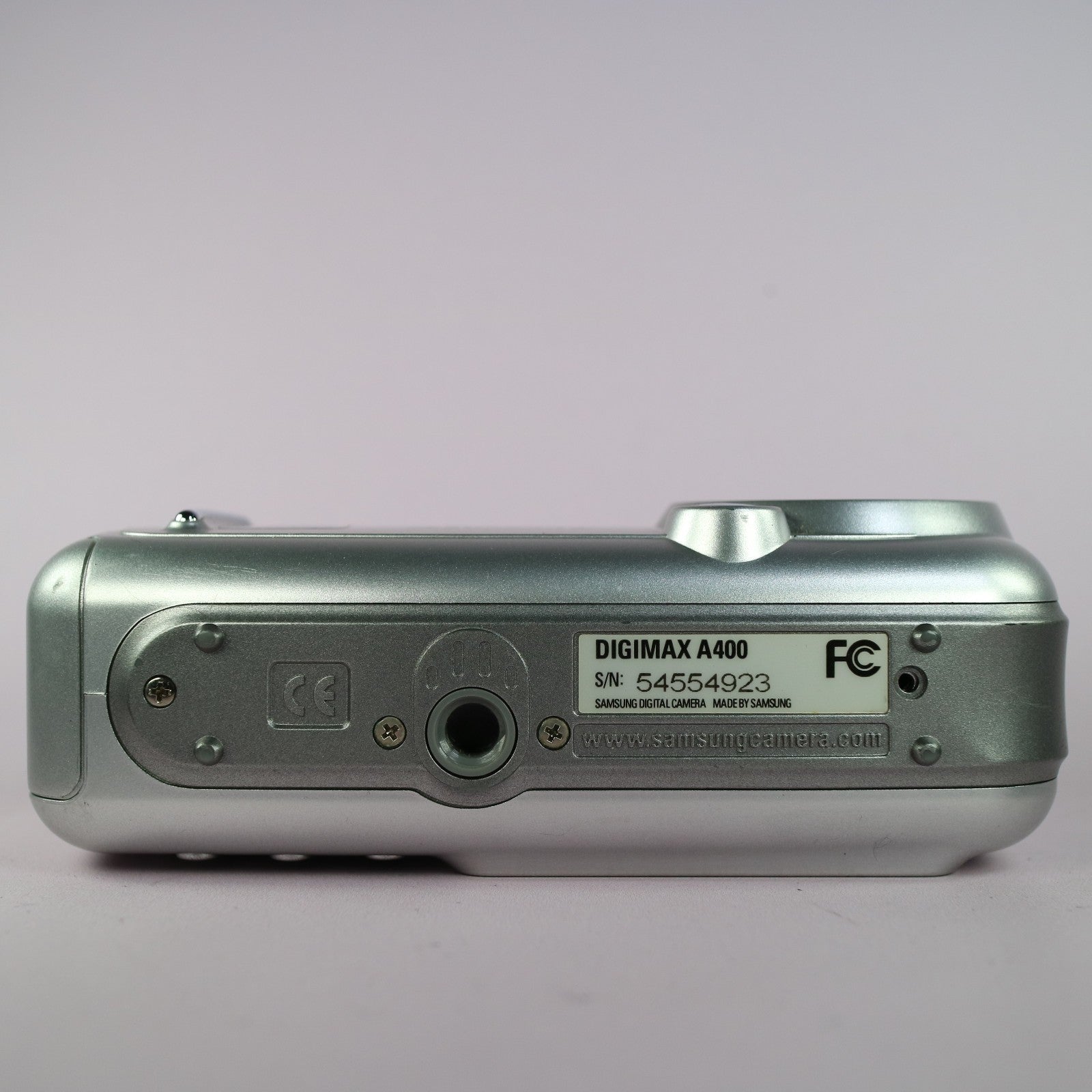 Samsung Digital Camera Digimax A400 4.0MP Silver Tested