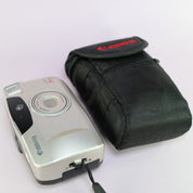Canon Sure Shot 76 Zoom 35mm Film Point and Shoot Camera Silver Tested
