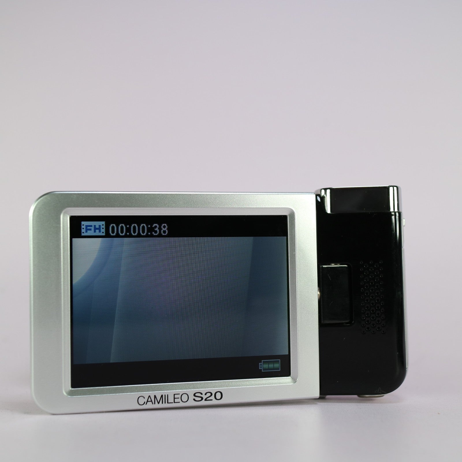 Toshiba Camileo S20 Compact HD Video Camcorder Black Tested Full Working Set