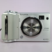 Fujifilm Digital Camera FinePix E500 4.1MP Silver Tested