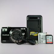 Fujifilm Digital Camera FinePix JV300 14.0MP Black Tested Full Working Set
