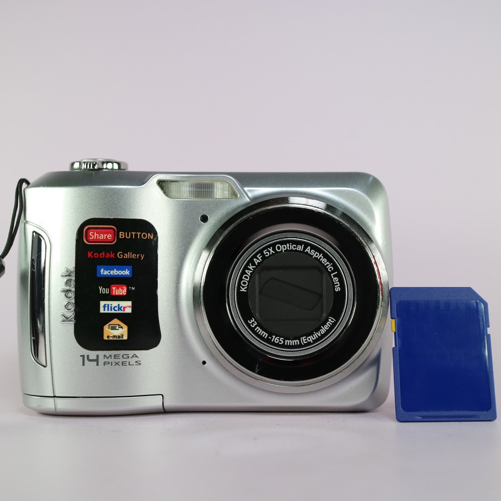 Kodak Digital Camera EasyShare C195 14.0MP Silver Tested