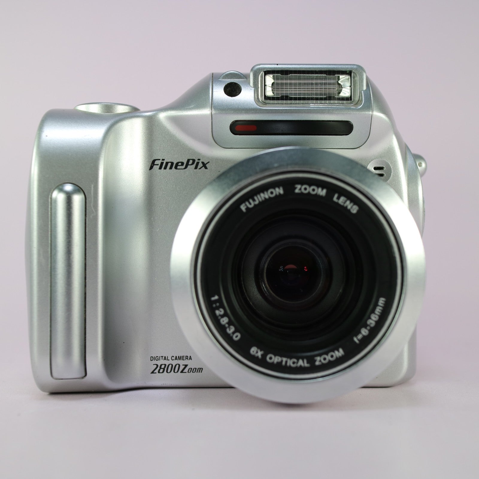 Fujifilm FinePix 2800 Zoom 2.1MP Digital Bridge Camera Silver Tested