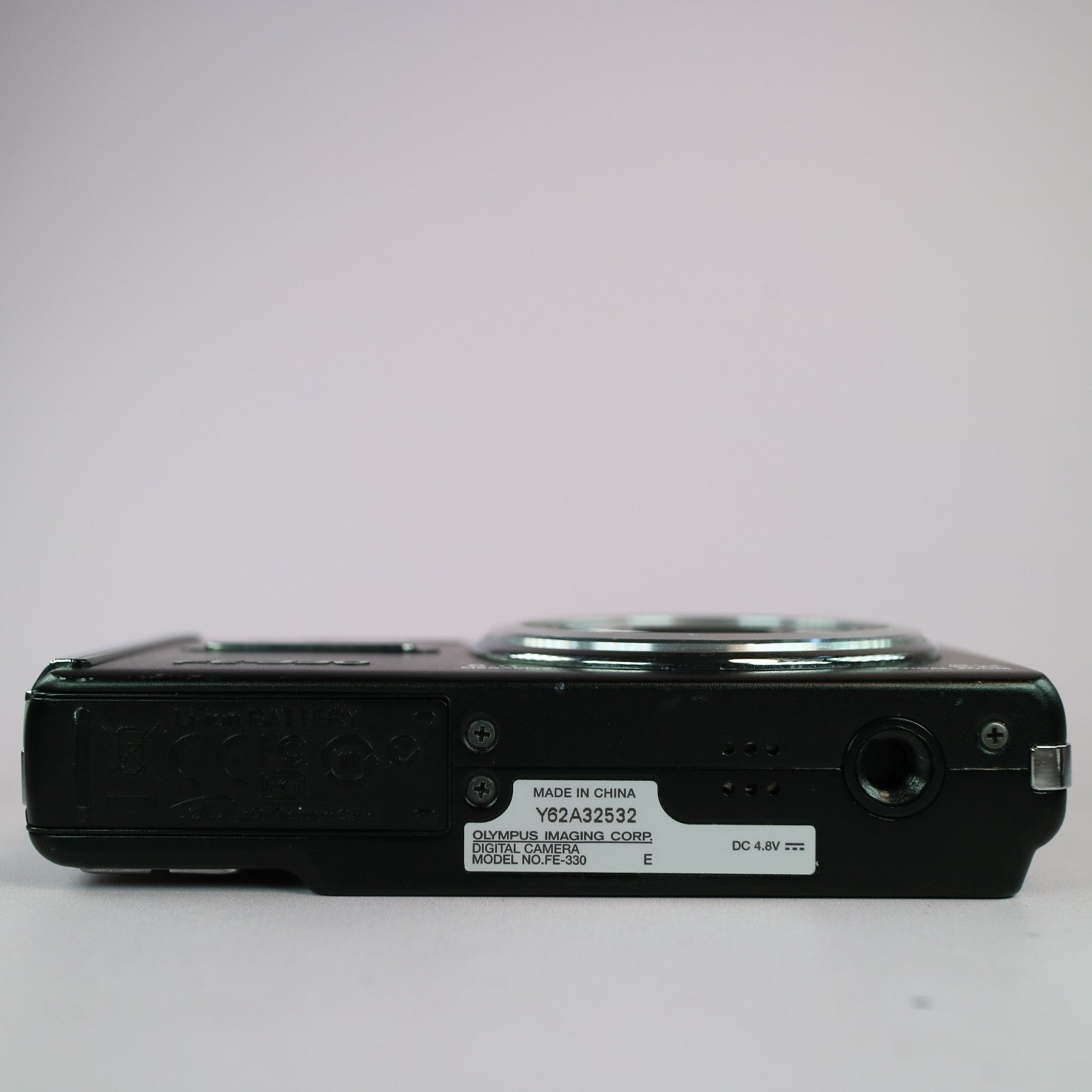 Olympus Digital Camera FE-330 8.0MP Black Tested Full Set