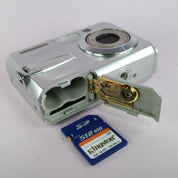 Pentax Digital Camera Optio E10 8.0MP Silver Tested