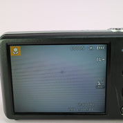 Samsung Digital Camera PL120 14.2MP Selfie Screen Silver Tested Full Working Set