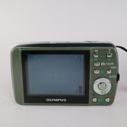 Olympus Digital Camera Mju 600 6.0MP Blue Tested w/ Battery and Charger
