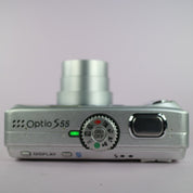 Pentax Optio S55 5.0MP Compact Digital Camera Silver Tested
