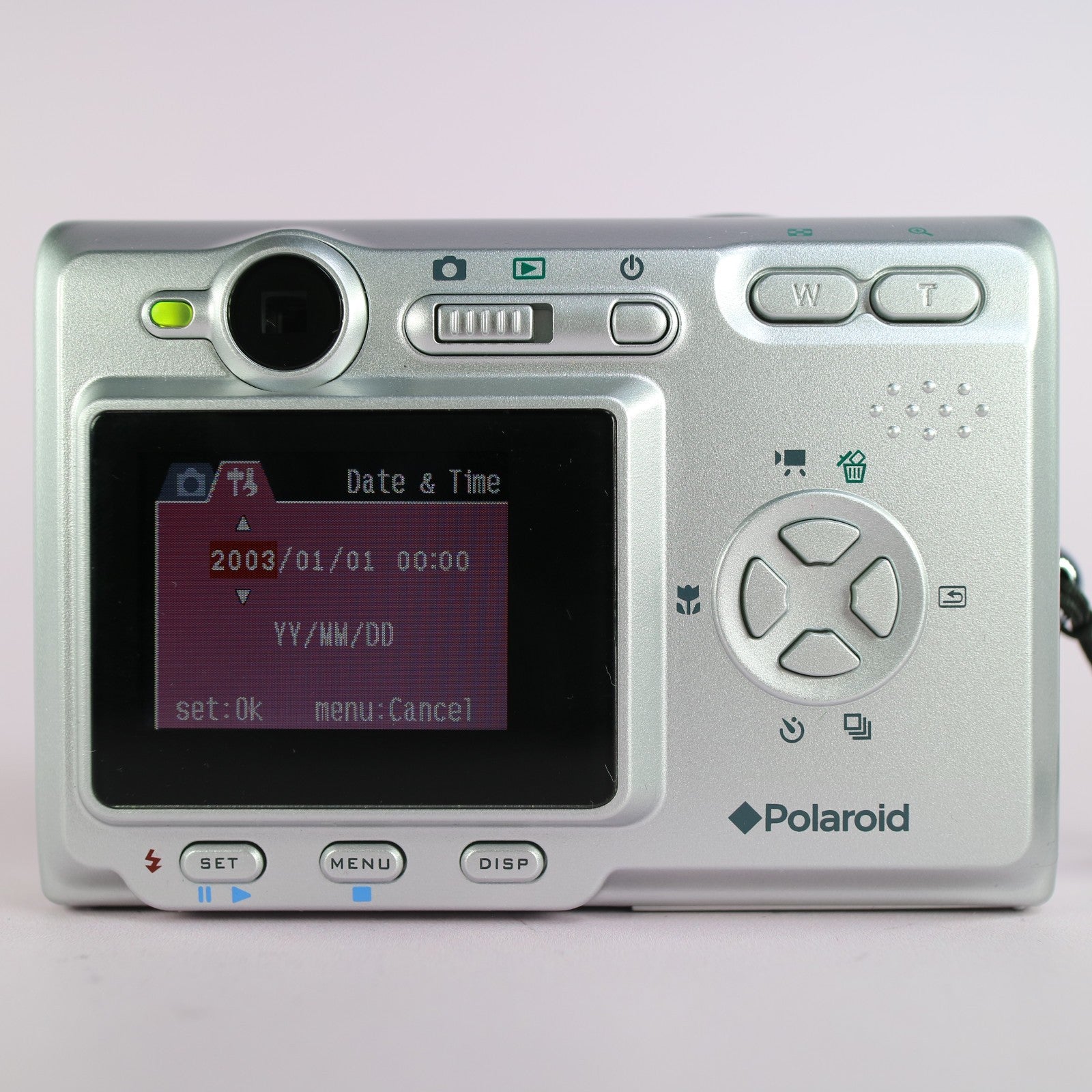 Polaroid Digital Camera PDC 4350 4.2MP Silver Tested