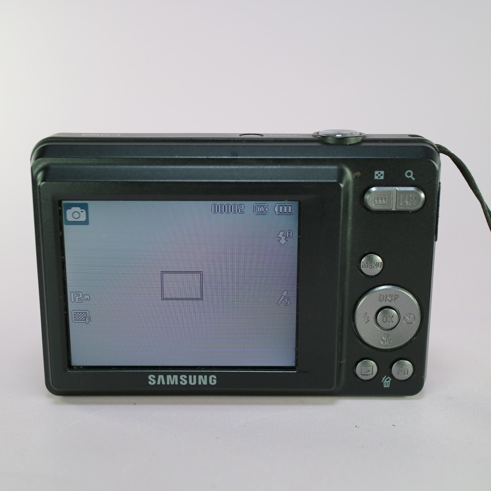 Samsung Digital Camera ES63 12.2MP Black Tested Full Working Set